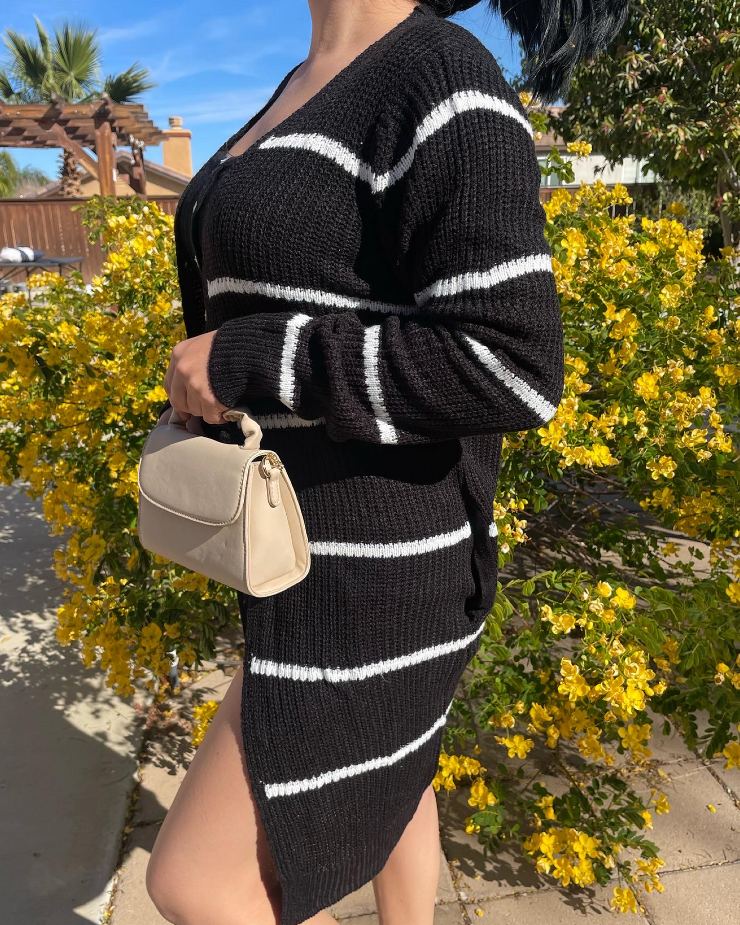 Cozy Stripes - Black