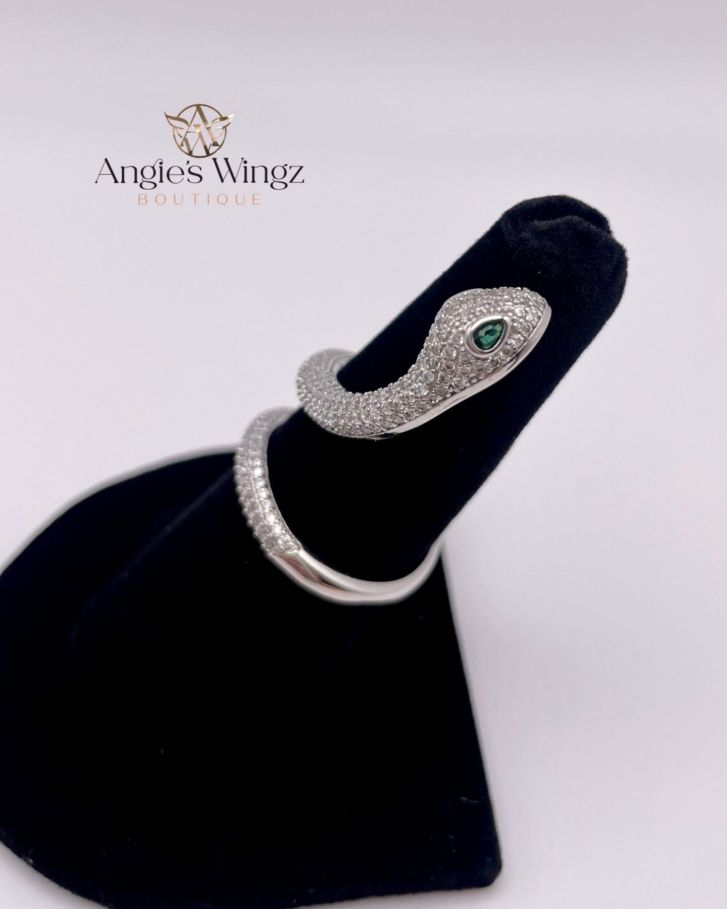 Medusa Ring-Silver