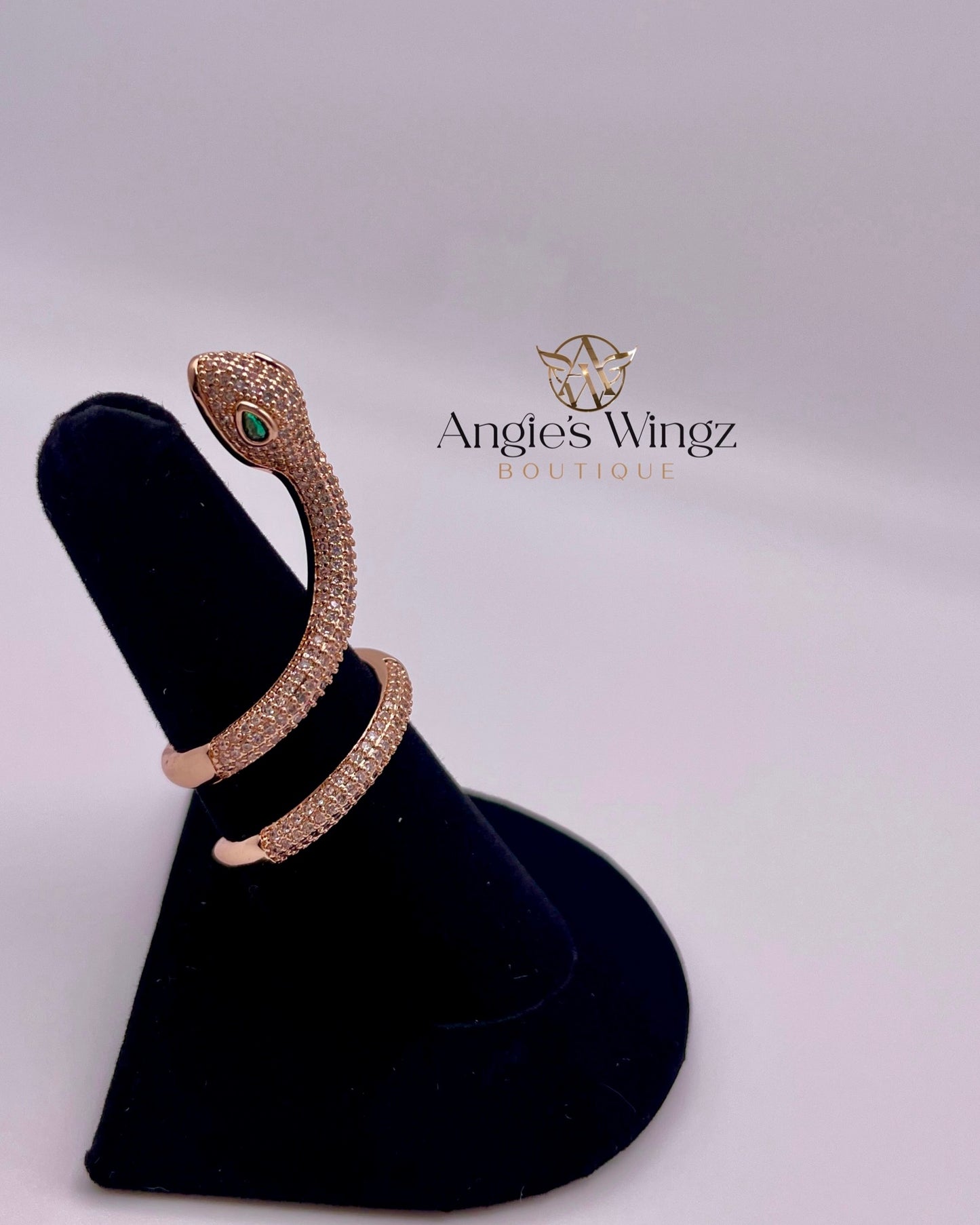 Medusa Ring-Rose Gold