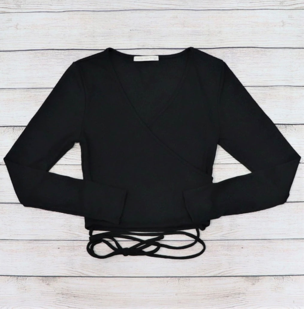 Crossbody Top - Black