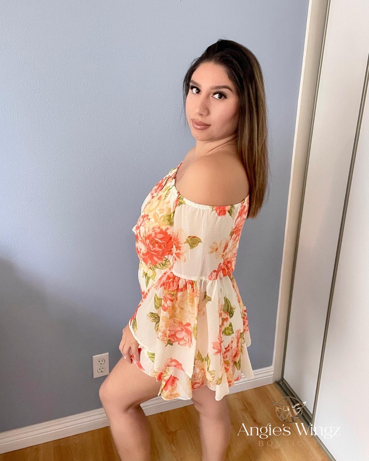 Floral Blooms Romper