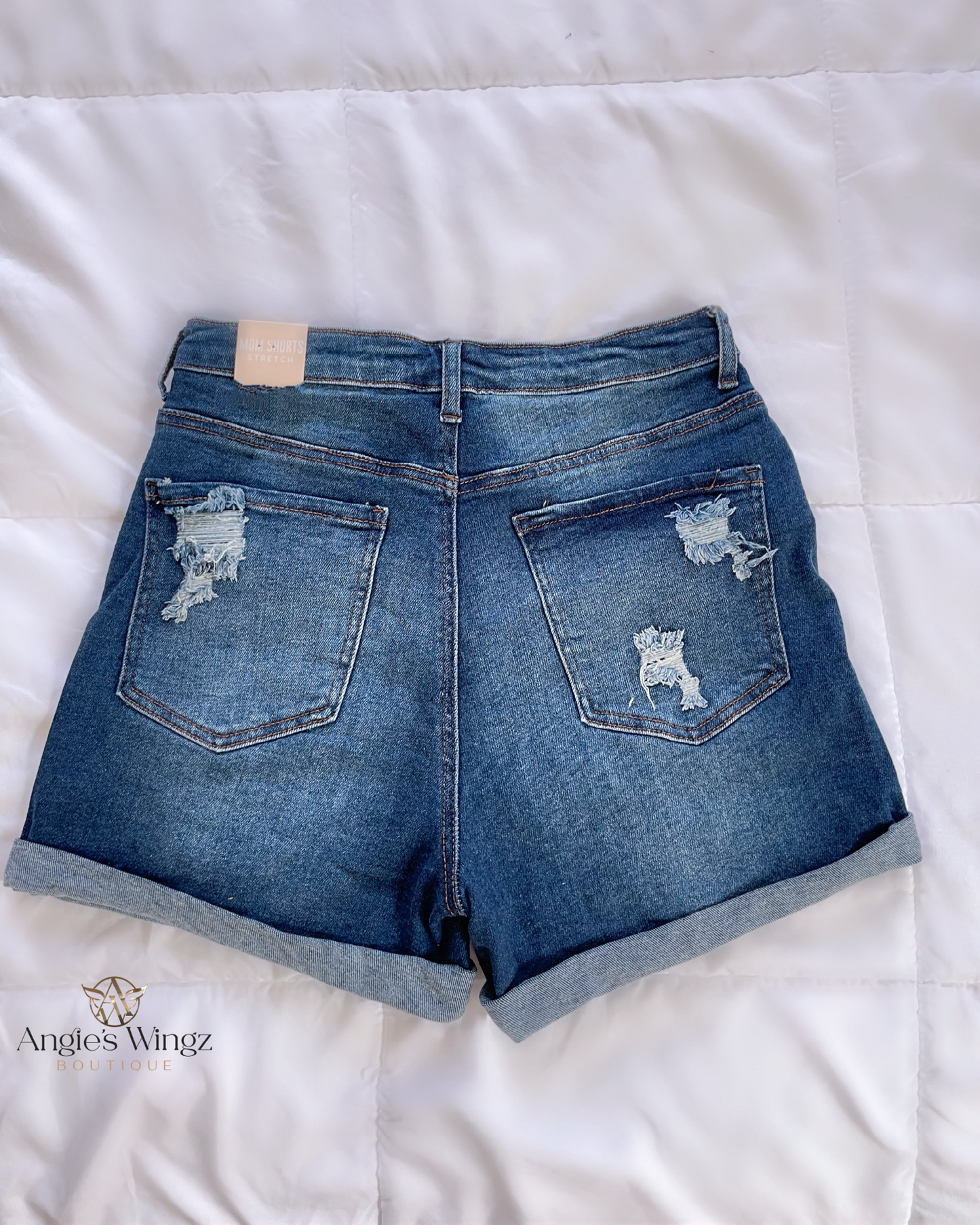 Lexi Mom Shorts- Dark
