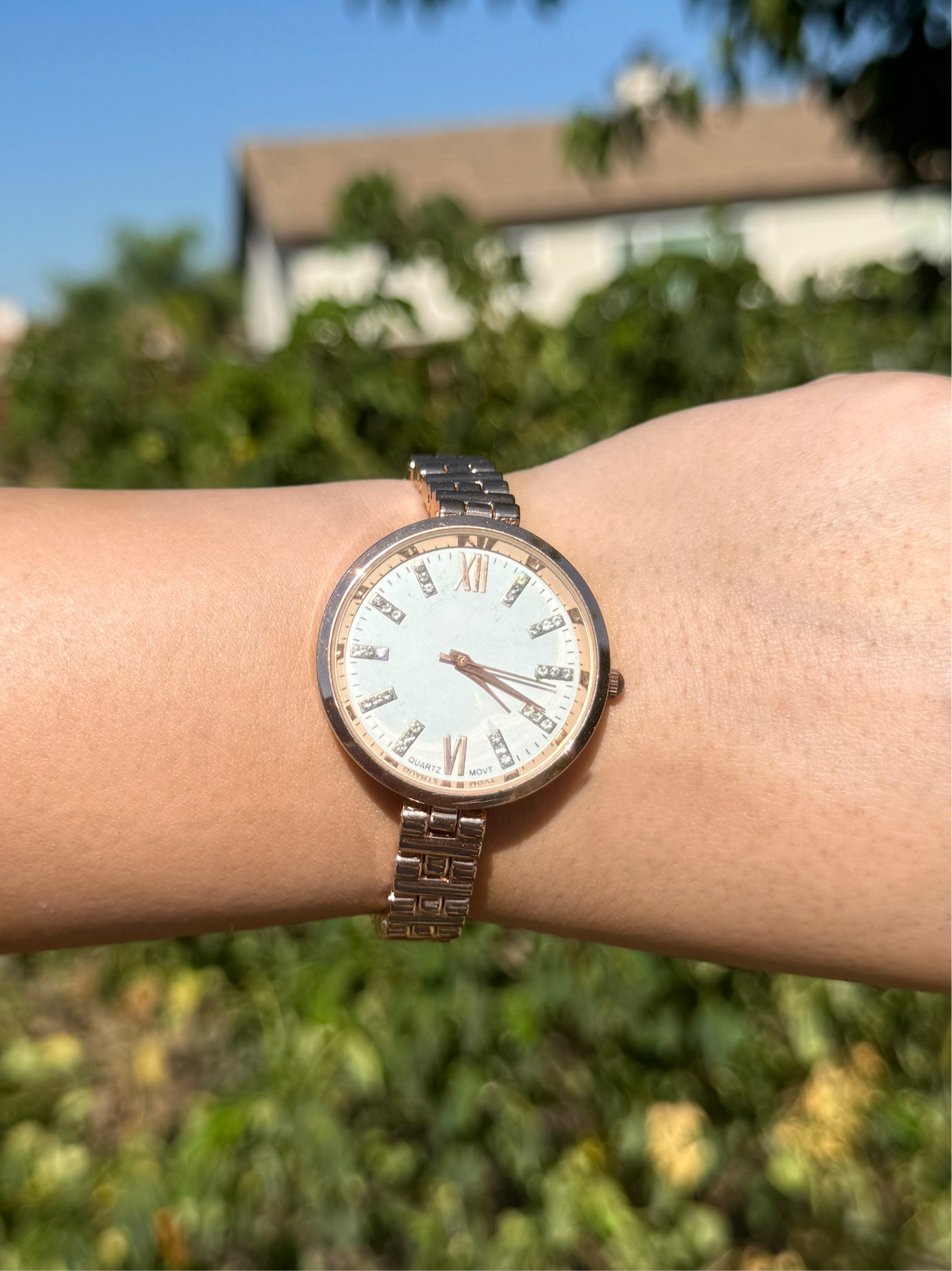 Rose Gold Watch