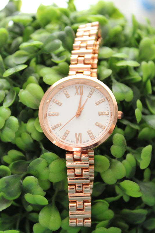 Rose Gold Watch