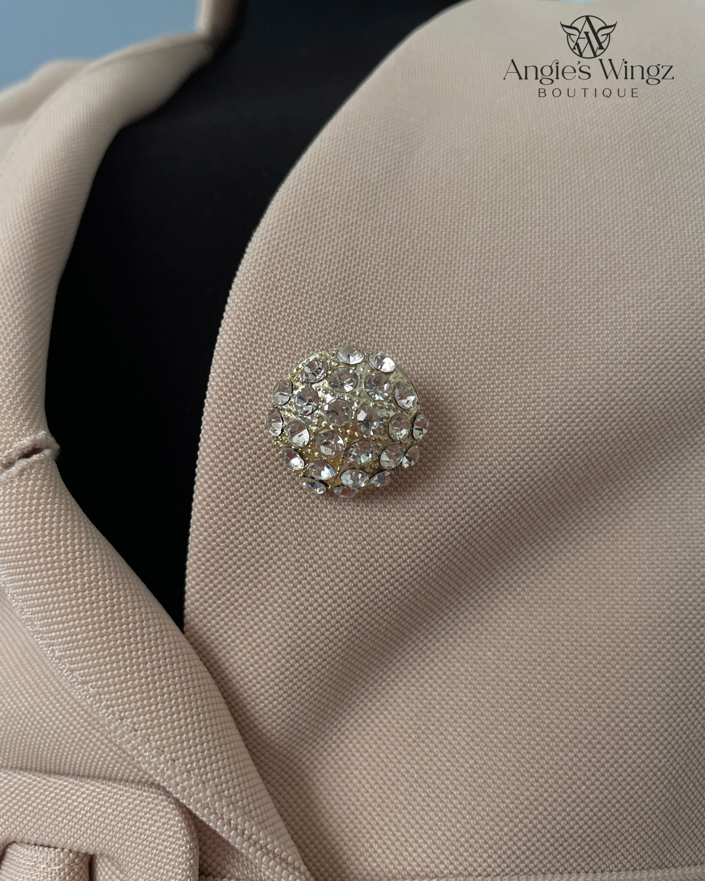 Beige Sparkle Blazer