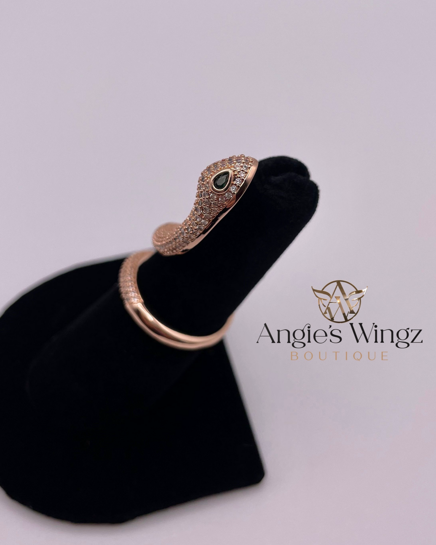 Medusa Ring-Rose Gold