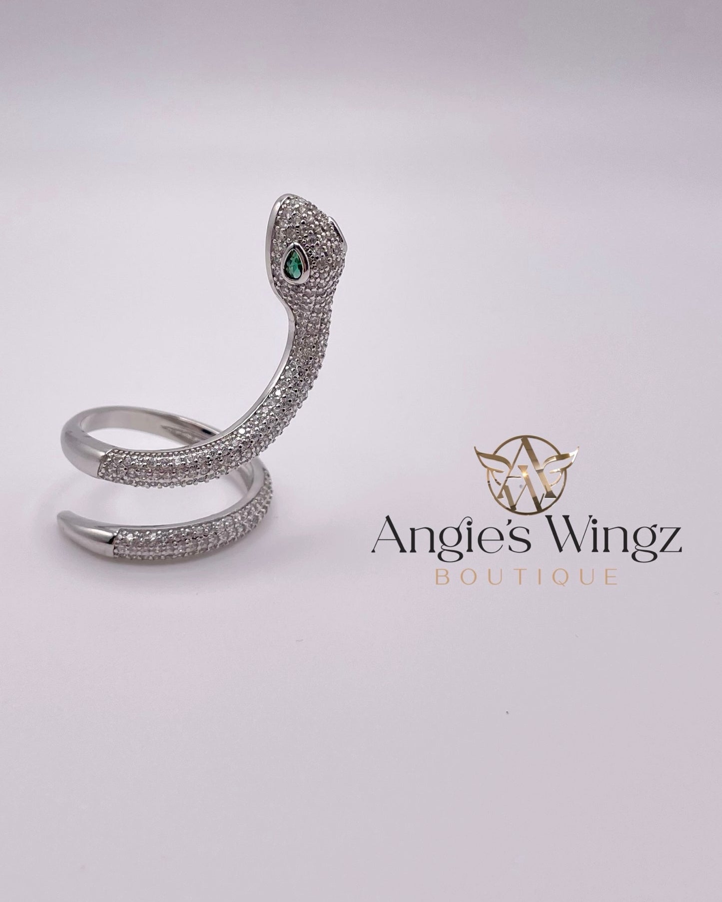 Medusa Ring-Silver