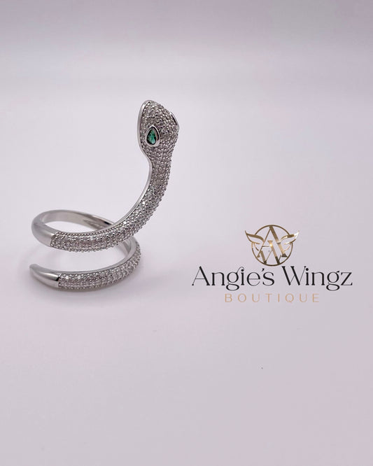 Medusa Ring-Silver