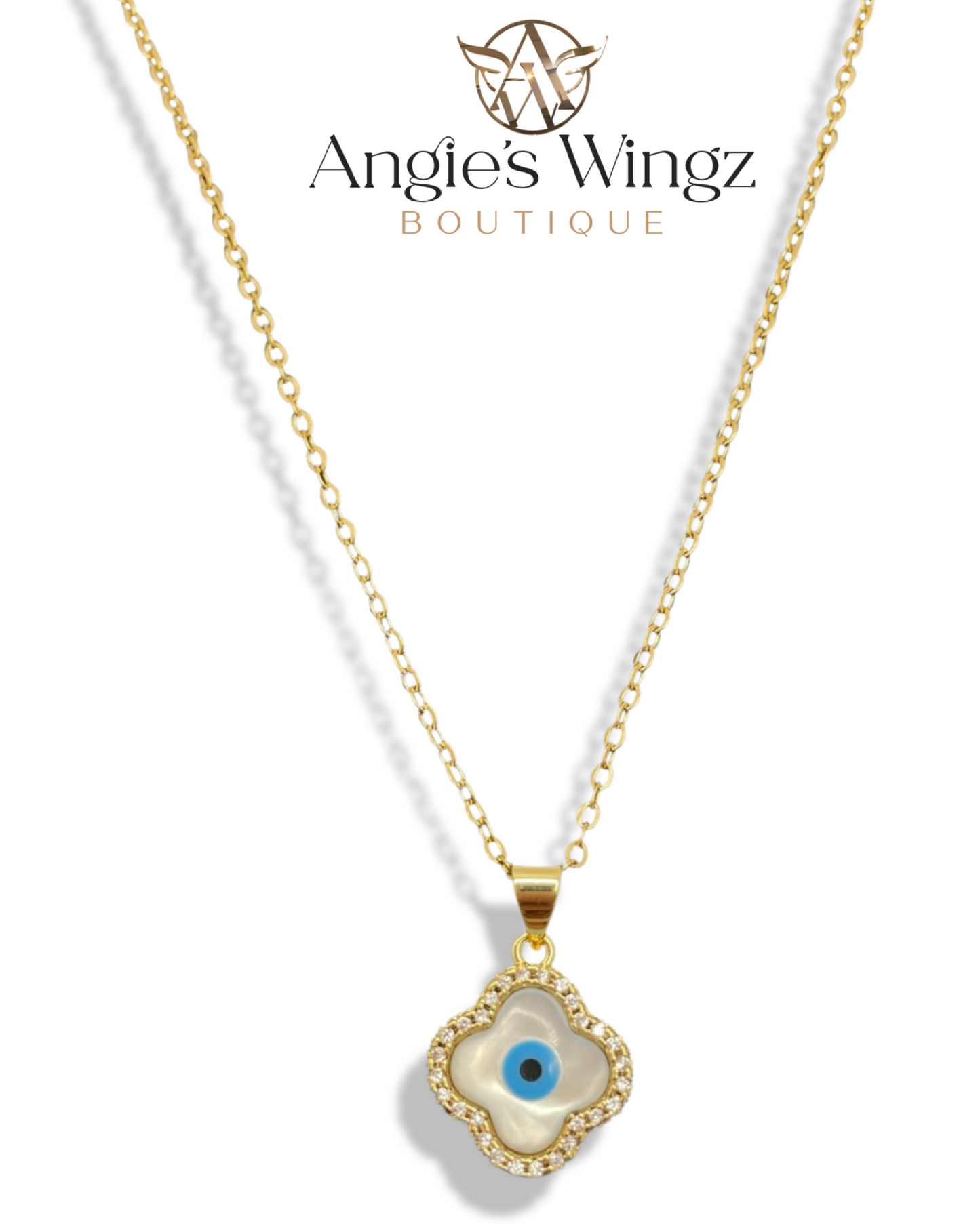 Clover Eye Necklace