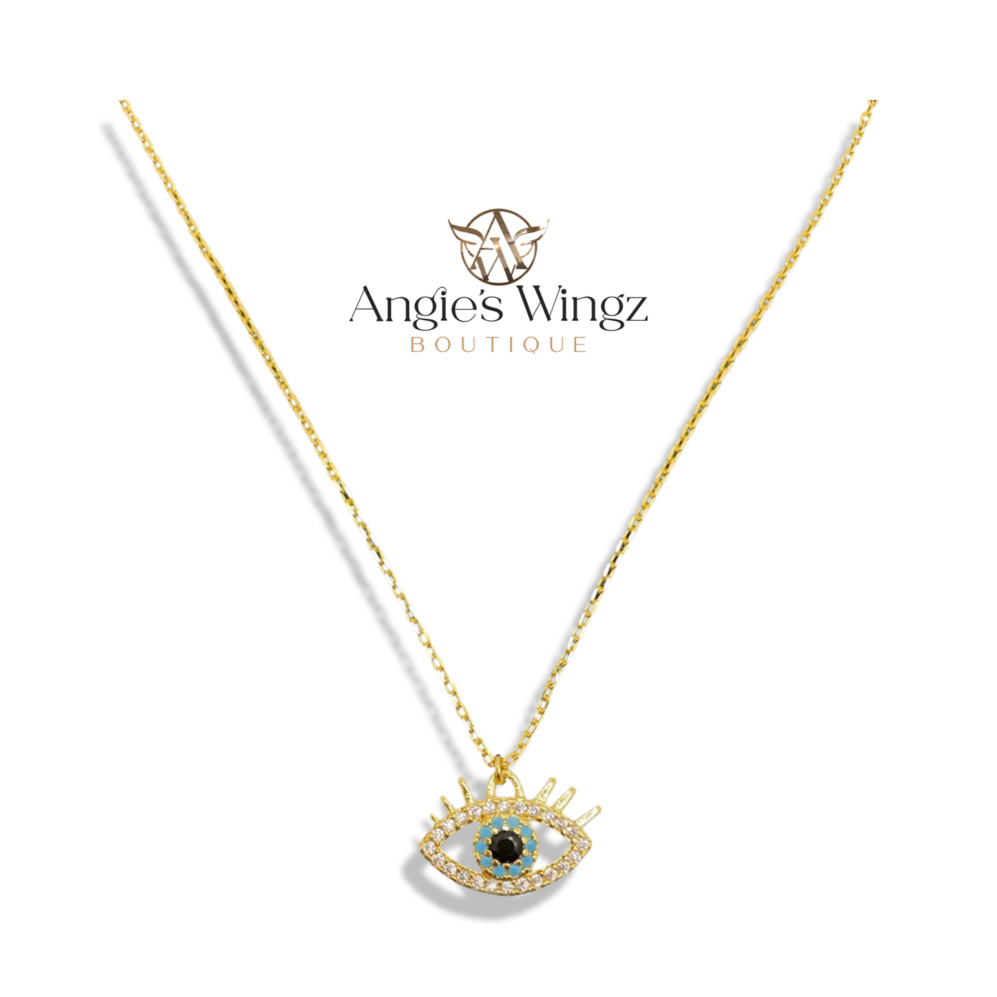 Eye Charm Necklace