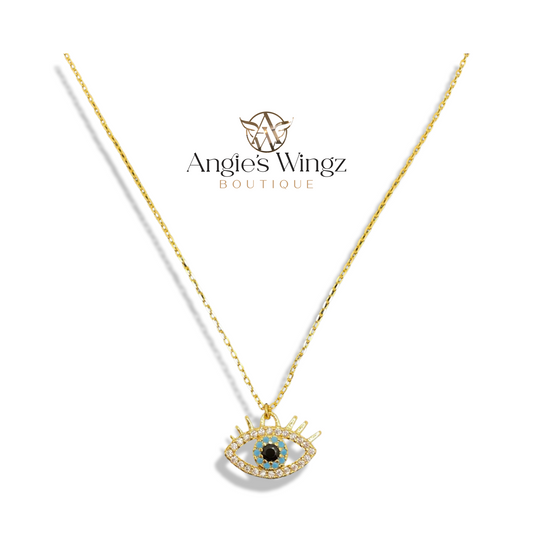 Eye Charm Necklace