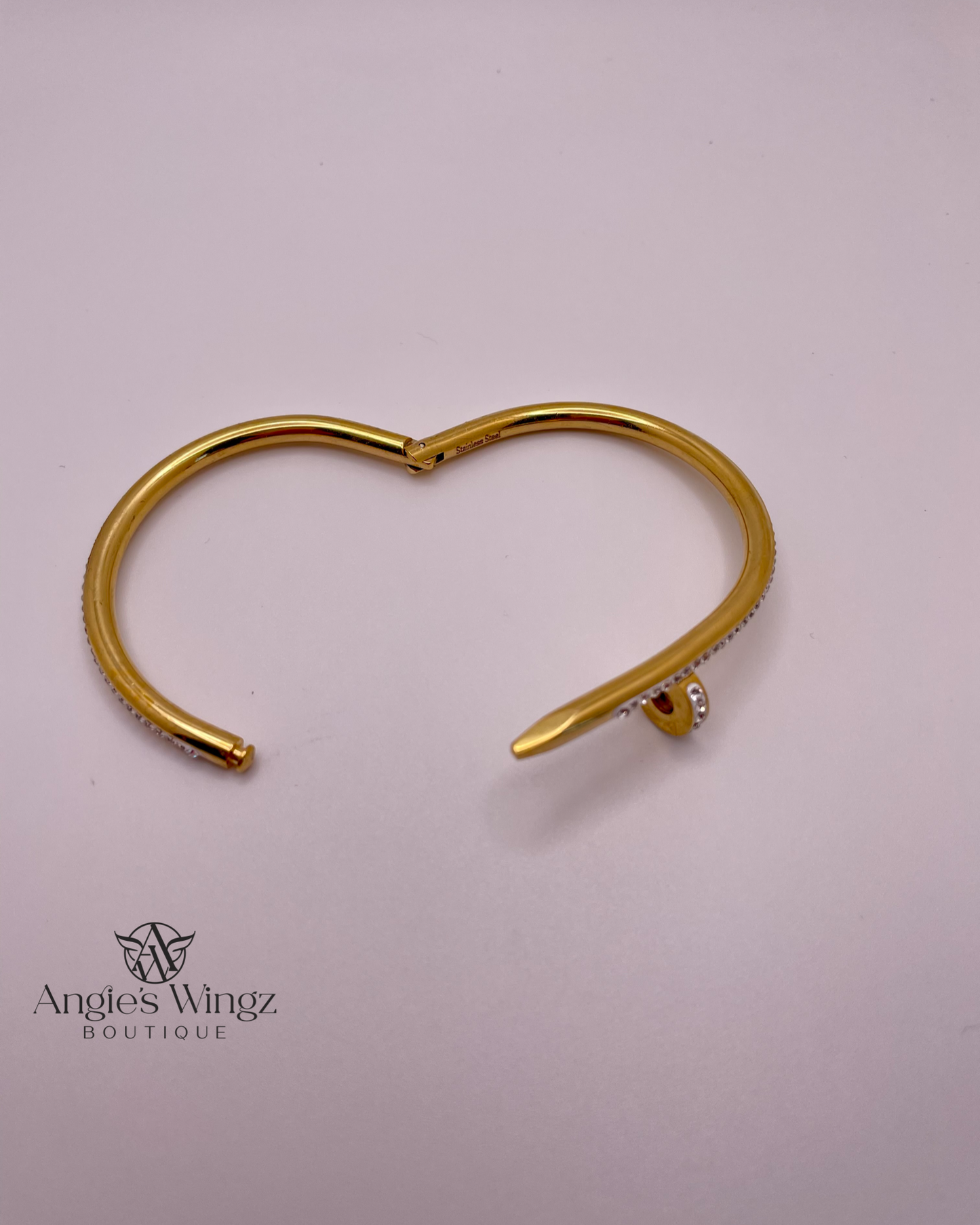 Nailed It Bracelet - Gold