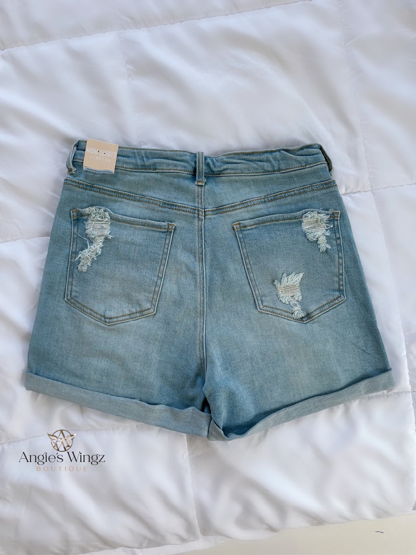 Lexi Mom Shorts- Light