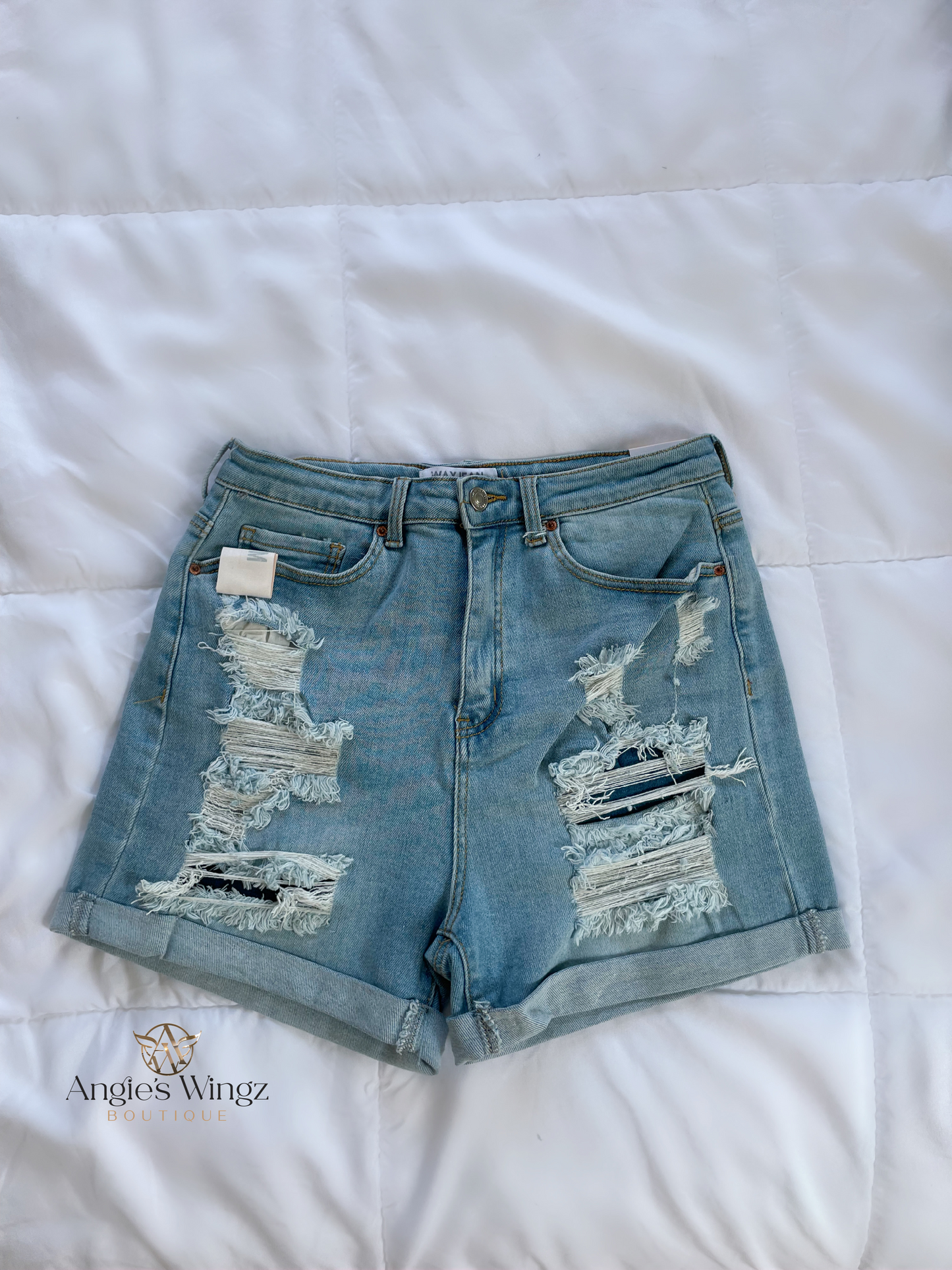 Lexi Mom Shorts- Light