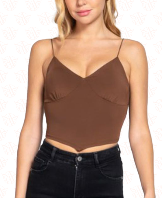 Soft Lounge Brown Slip Top