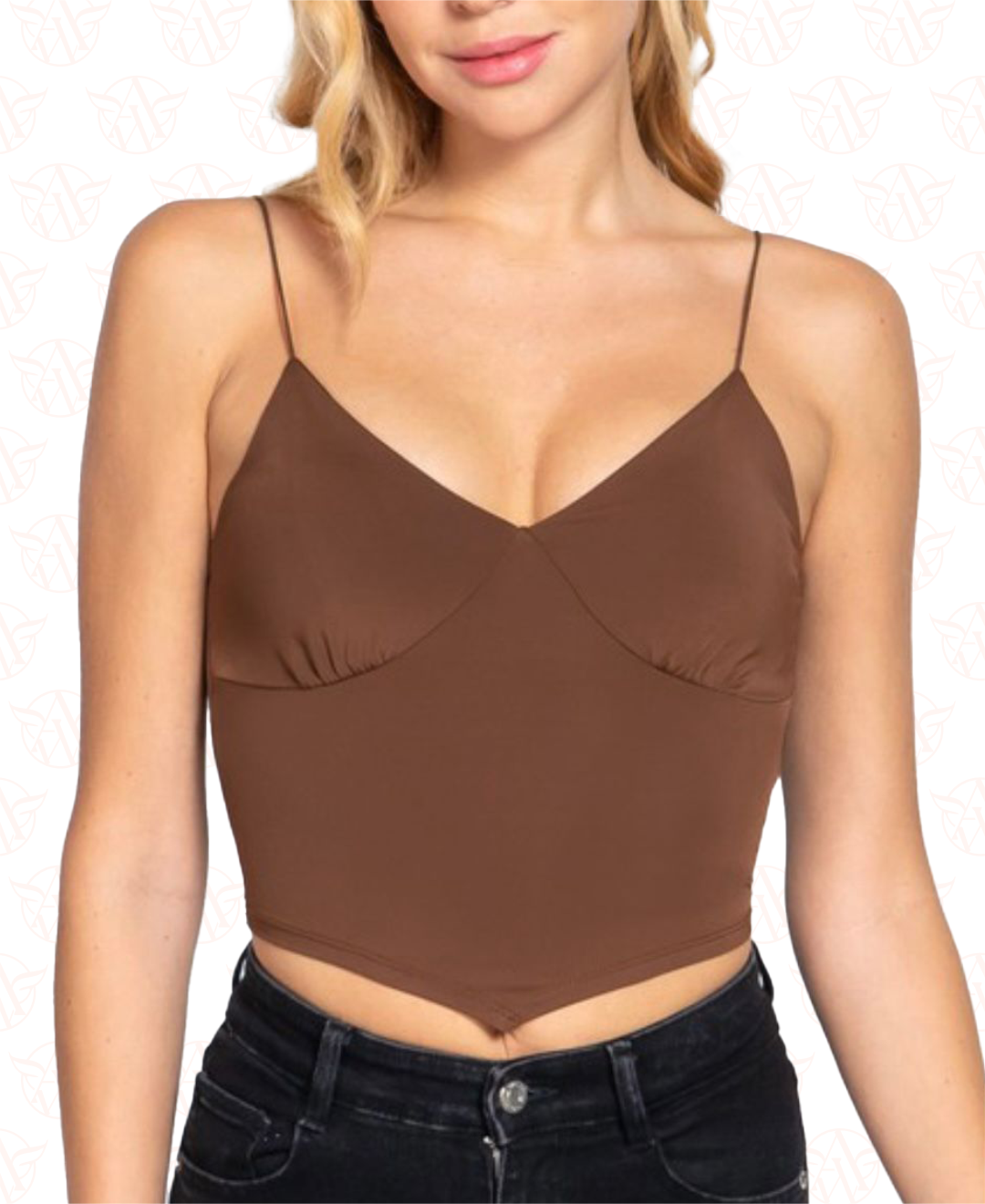Soft Lounge Brown Slip Top