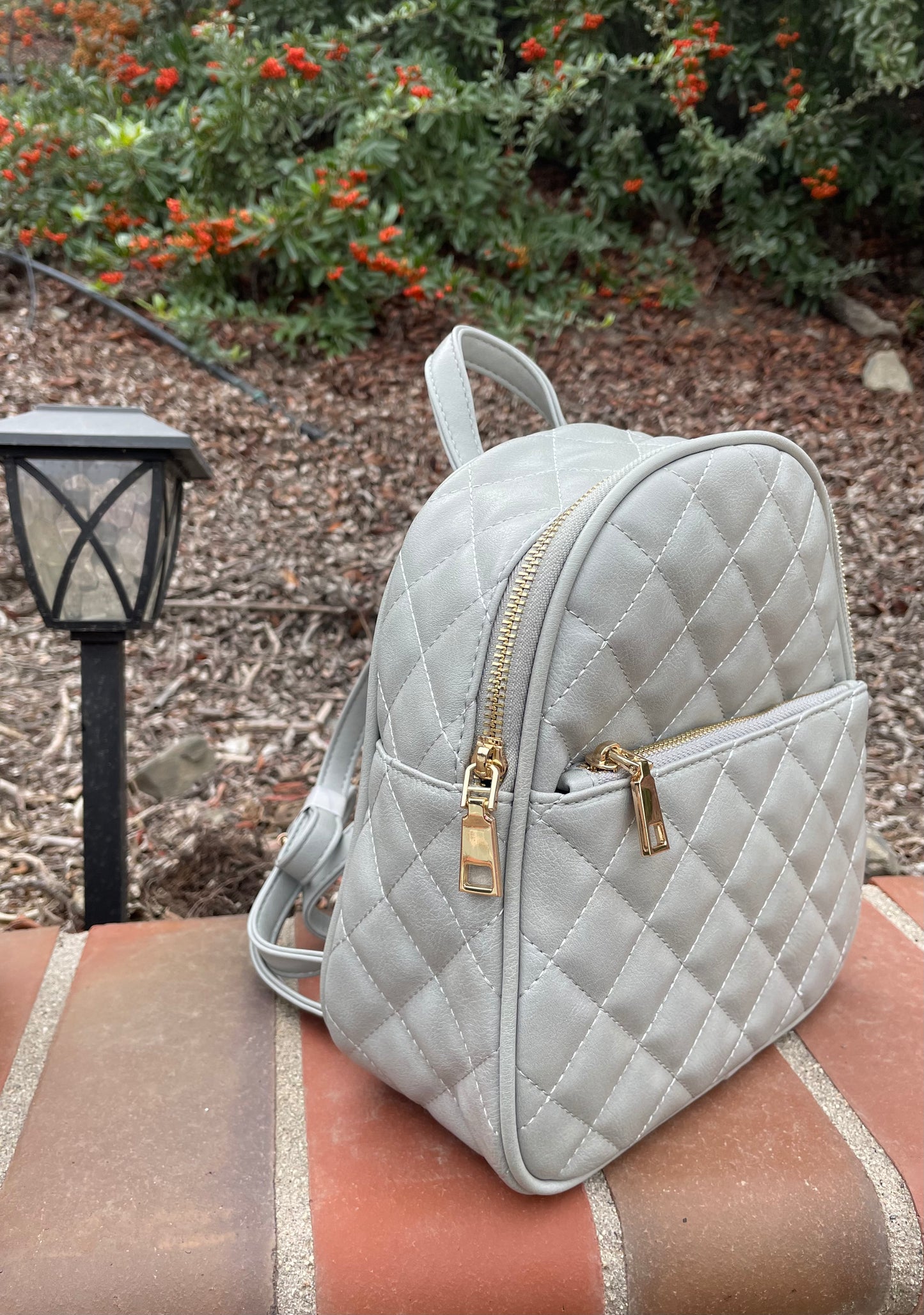 Quilted Mini - Gray