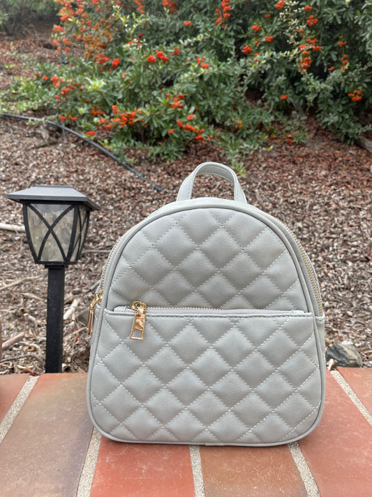 Quilted Mini - Gray