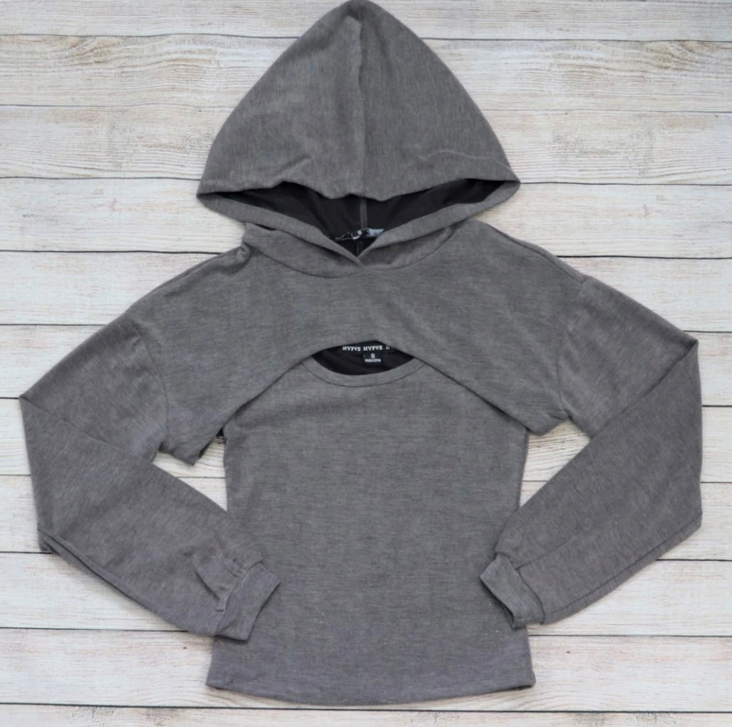 Crop Besties - Charcoal